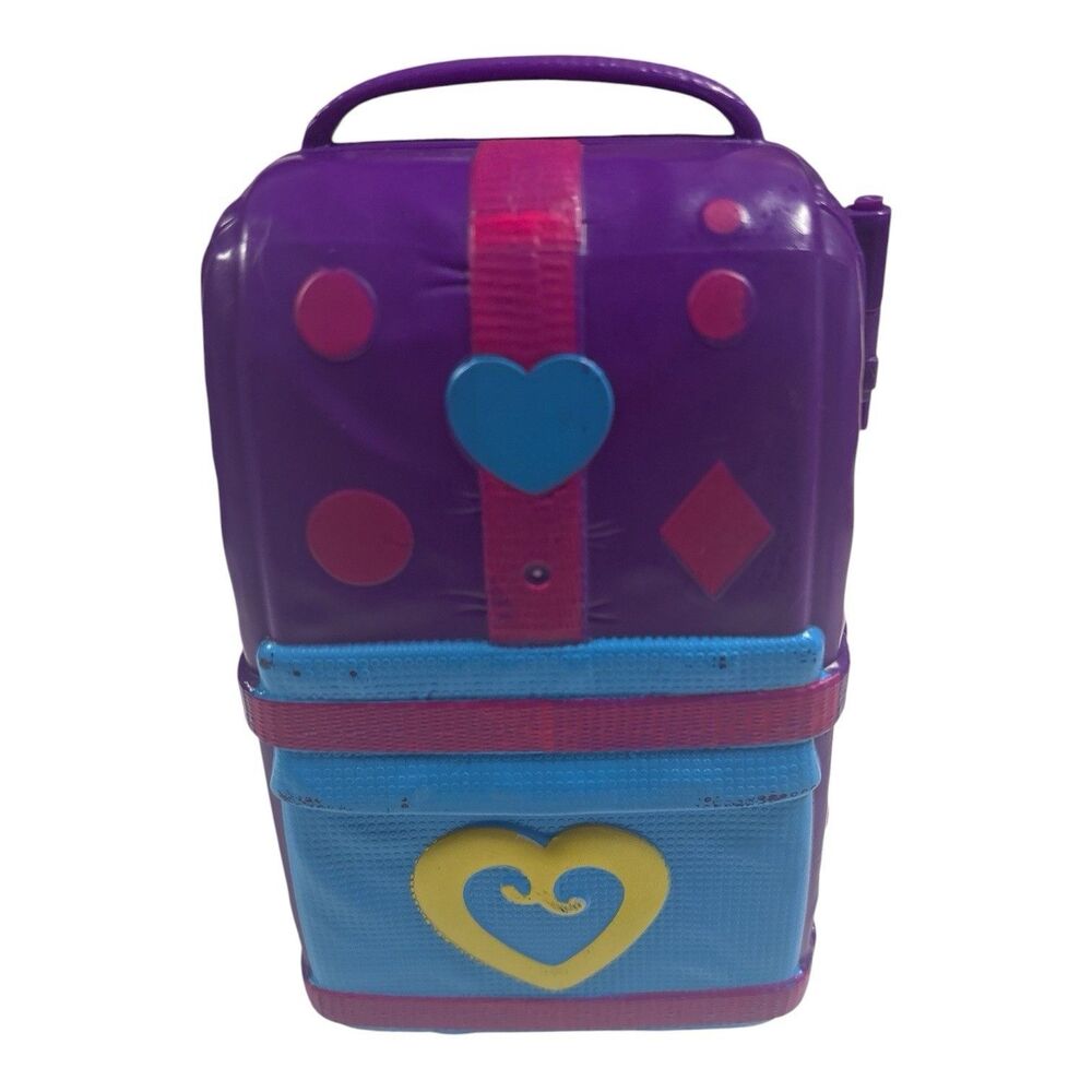 Polly Pocket Hidden Places Beach Vibes Backpack W/3 Dolls Playset by Mattel 2017